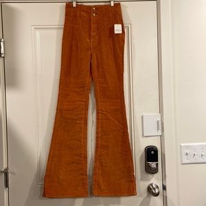 Free People Jayde corduroy flare size 26